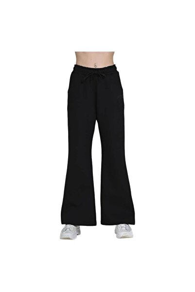Target Pantaloni de damă largi din fleece cu tiv evazat M