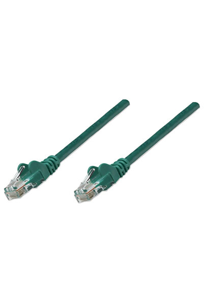 Intellinet Cablu patch 100% cupru Cat.5e UTP, 1m, verde