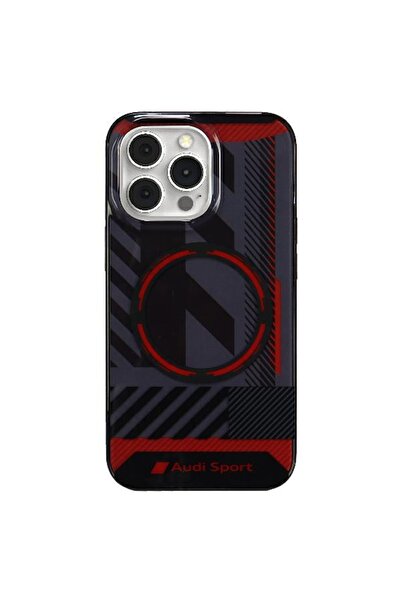 Audi IML Sport MagSafe Case iPhone 13 Pro Max 6.7 " negru/negru carcasă rigid...