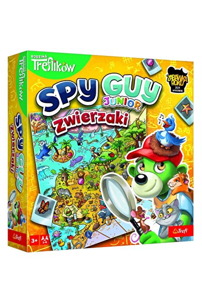 Trefl Spy Guy Junior Family Game Animals 02595