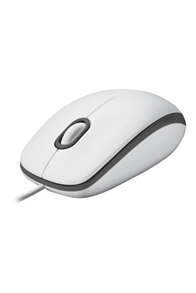 logitech 910-006764, M100 Beyaz, USB Kablolu, 1000dpi, Optik, 3 Tuşlu, Mouse