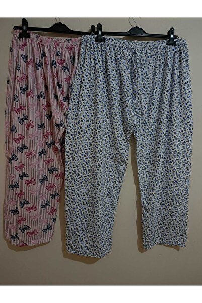 anne moda ankara Oversize, Full Summer, 100% Cotton, Pack of 2, Long, Pajama ...