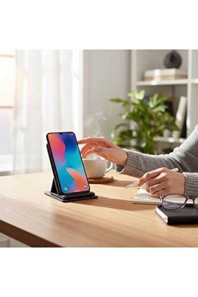 Rubicon Masa Üstü Suni Deri Telefon STANTI