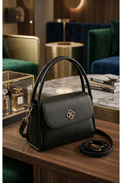 ÇANTA Black Color Medium Size Shoulder Bag