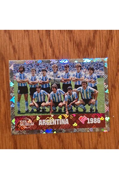 Panini Fifa Museum Argentina 1986 Fcw14 Sticker