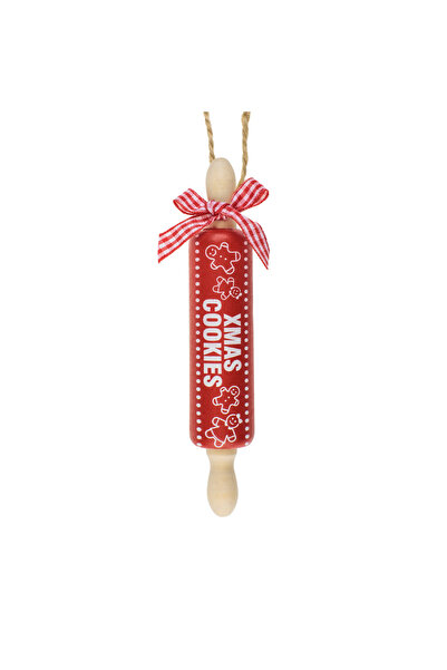 Zumzeria Ornament pentru bradul de Crăciun, sucitor din lemn cu mesajul „Furs...