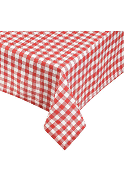 OEM Easter Tablecloth with Red Checkered Pattern 240x140cm