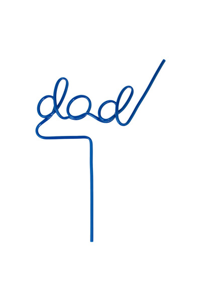 OEM Fancy Dad Party Reusable Straws