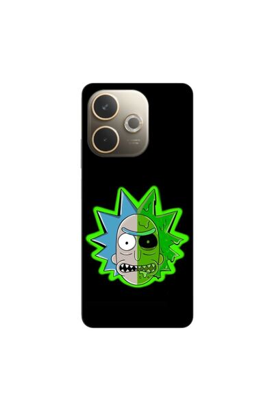 OEM Husa compatibila cu Oppo A5 Pro Silicon Gel Tpu Model Rick And Morty Alien