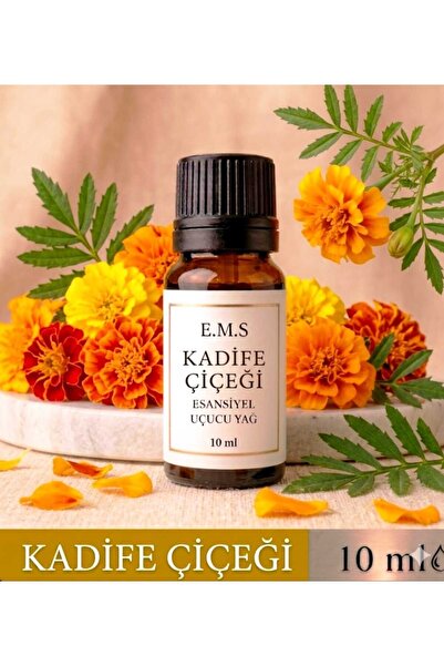 E.M.S AVM KADİFE ÇİÇEĞİ Esansiyel Uçucu Yağ Buhurdanlık Yağı Difüzör Esansı O...