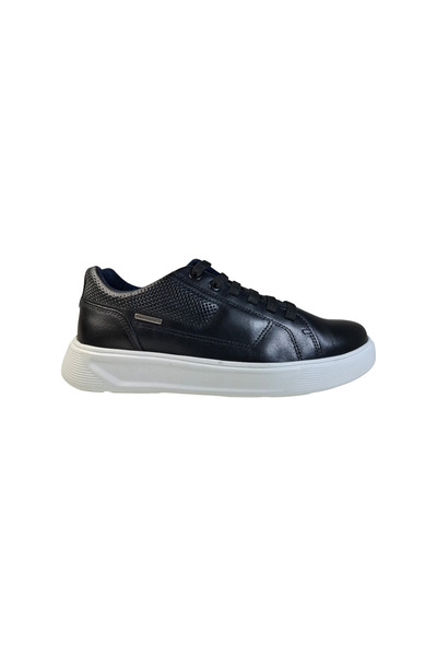 Pegada 110923-04 Δερμάτινα Ανατομικά Ανδρικά Sneakers σε Μαύρο Χρώμα