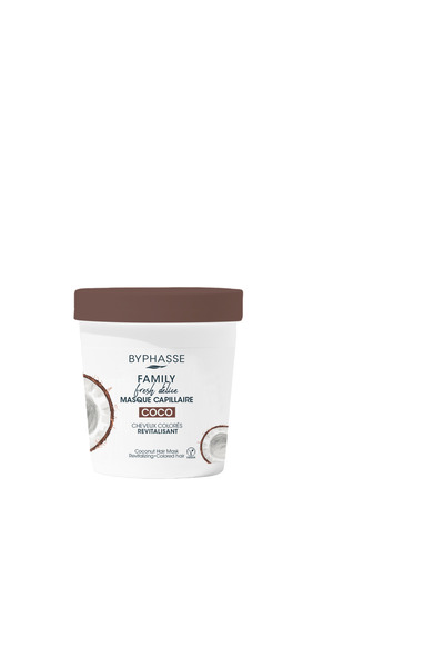 BYPHASSE , Family, Coconut, Hair Treatment Cream Mask, Revitalizing, 250 ml