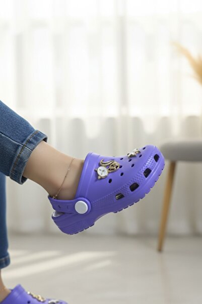 enoch Ultra-Light Anatomical Summer Sabo Slippers with Girl Child Figure and ...