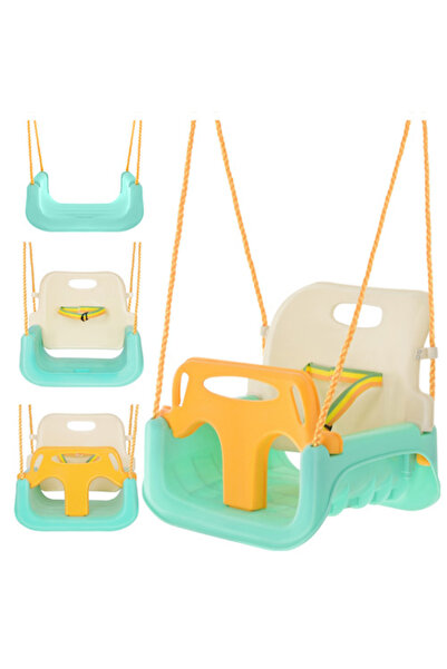 ideal STORE Leagan copii 3 in 1 idealStore pentru interior si exterior cu cen...