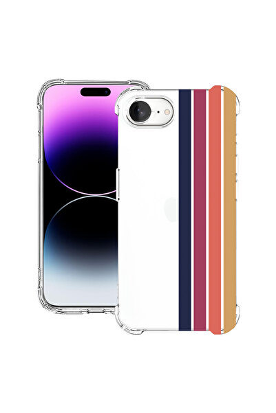 bestcase Husă Antișoc pentru Apple iPhone 17e, Linii Retro, 3144023 AS 1478
