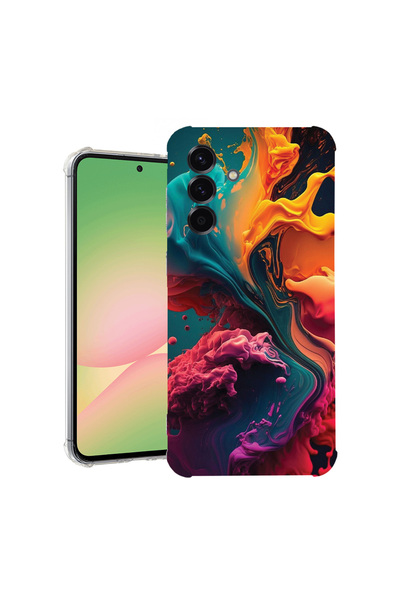 bestcase Husă Antișoc pentru Samsung Galaxy A37 5G, Culori lichide, 3128361 A...