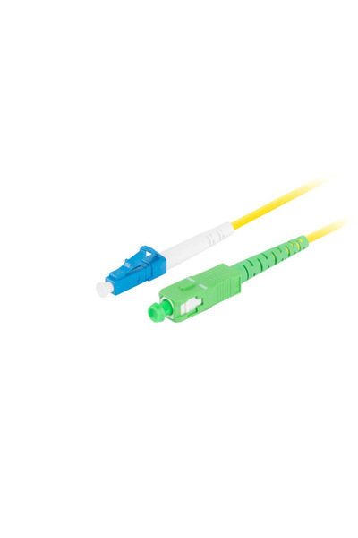 Lanberg Cablu optic de corecție, SM LC/UPC-SC/APC simplex, 3.0mm LSH G657A1, ...