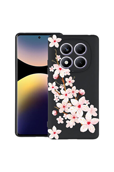 bestcase Husă TPU Ultra Subțire pentru Xiaomi Redmi Note 15 Pro 4G, Floare de...