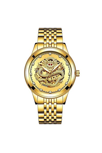 Tevise Wrist Watch 3D Dragon Design Brand Tevise Watch Model Number 9006g