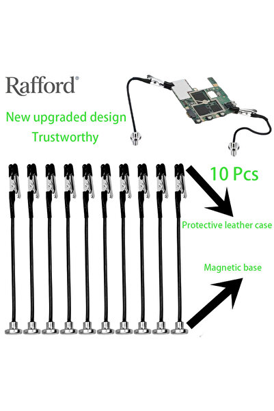 Choice Rafford 10Pcs Alligator Clip Sticks | Tips + MagneticBase,Bendable Met...
