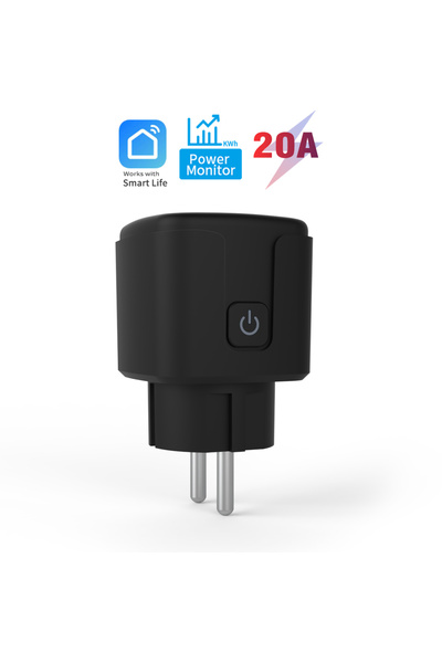 Choice 100-240V EU 20A-1pcs 16A/20A Tuya WiFi Smart Socket EU Plug with Energ...