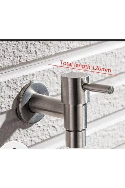 Choice SZ-p Brushed Garden Faucet Outdoor304 Stainless Steel Wall Mounted Bib...