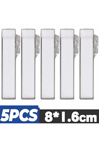 Choice 5PCS 10/5PCS Portable Transparent Toothpick Holder Reusable Toothpick ...