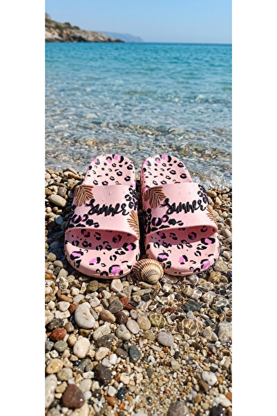 Deniz Terlik Women's Sea Star Patterned Sea Pool Anti-Slip Sole |   Gezer Sli...