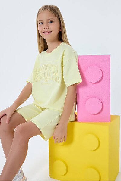 U.S. Polo Assn. SET BERMUDA PENTRU FETE, Două fire, 100% bumbac