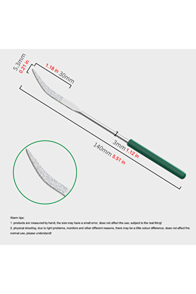 Choice8 1 PCS Q4 1 PCS Special-Shaped Diamond File Rust Removal Deburring Gri...