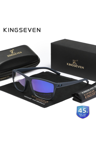 Choice1 نظارات F16 KINGSEVEN الجديدة المضادة للأشعة الزرقاء بنسبة 99٪، نظارات...