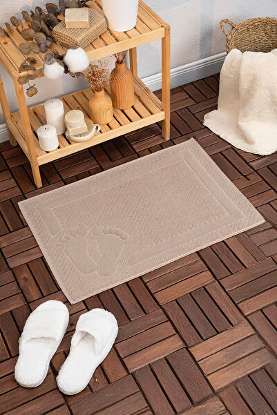 FAVORA Leoline 100% Cotton Premium Foot Towel - Brown