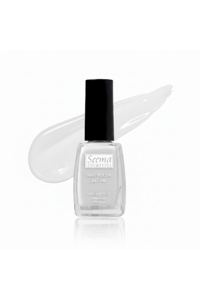 SEEMA Nail Polish White No. 2