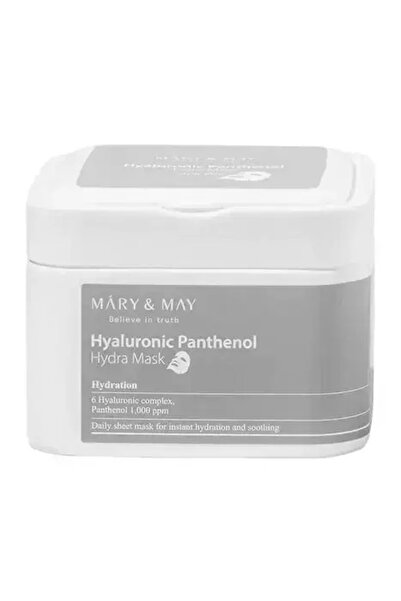 Mary & May Μέρι εντ Μέι Υαλουρονική Πανθενόλη Ενυδατική Μάσκα Προσώπου 30 τεμ...