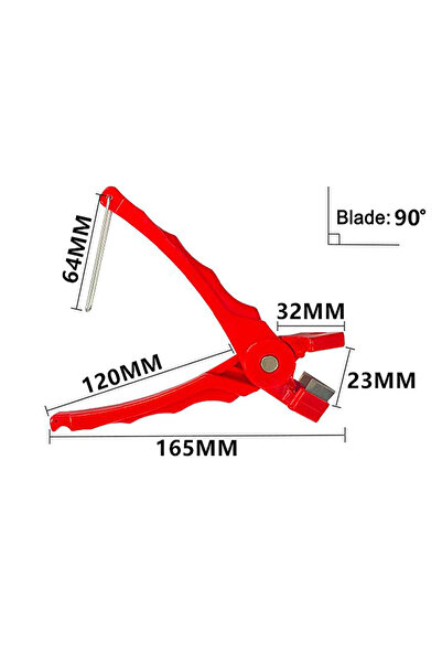 Choice KOQZM 2 V-Cut Shears Seal Cutter - 90 Degree Angled Scissors for /EPDM...