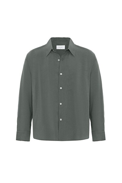 S13 Store Modal fabric relax fit men's shirt