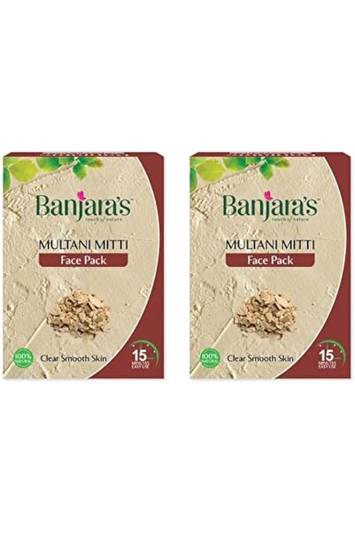 Banjara's Touch of Nature Face Pack Multani Mitti - Cleansing & Rejuvenate th...
