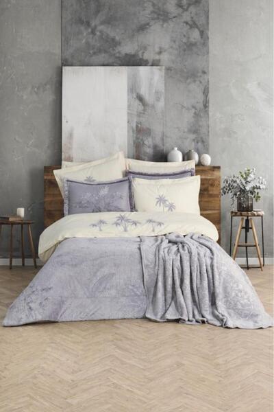 Çeyiz Diyarı Palmira 10 Piece Dowry Set Gray