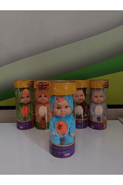 Vovo Store Renkli Kostümlü JR Bebek Oyuncak