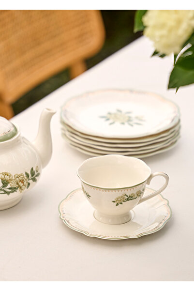 Bella Maison Rebecca New Bone 2'li Çay Fincanı Seti (220 cc)