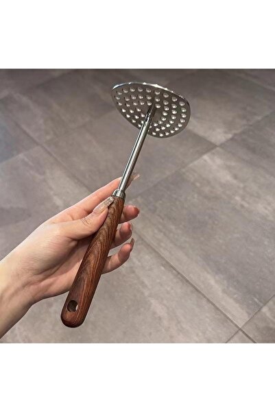Choice 201 Stainless Steel Mashed Potato Press, Household Purple Sweet Potato...