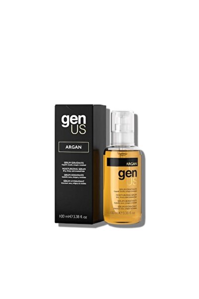 Genus Ser de păr pentru păr uscat, cu Argan, unisex, hidratant, 100ml