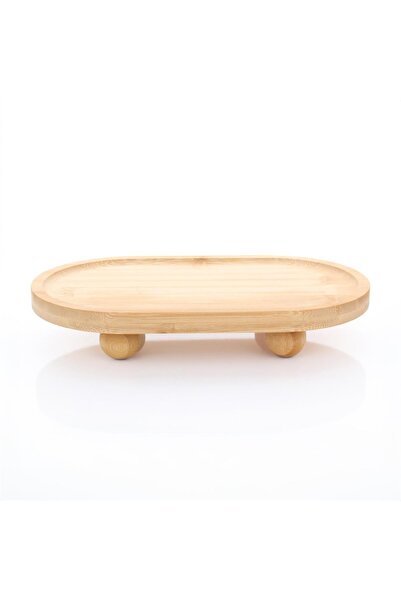 MİEN Bamboo Presentation Tray 24X14X2,8 cm – Natural Bamboo Serving and Break...