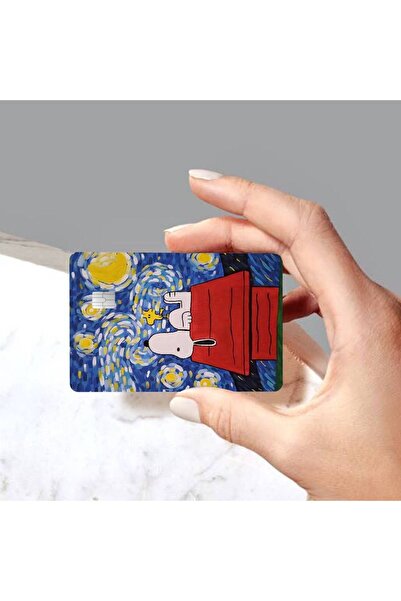 Choice5 bilibili z4 1 Set Art Cartoon S-Snoopys 4pcs 1Set Credit Debit Card S...