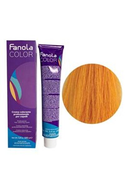 Fanola Vopsea Crema Permanenta - Colouring Cream Corrector, nuanta Galben, 10...