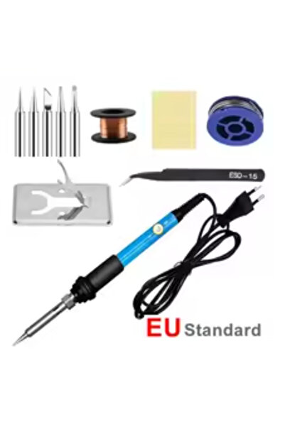 Choice1 EU plug 220V New Adjustable Temperature Electric Soldering Iron 220V ...