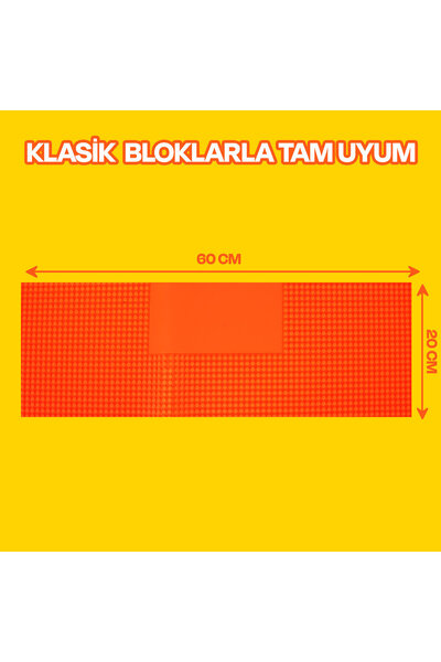 MEGA Esnek Blok Aktivite Zemin Turuncu