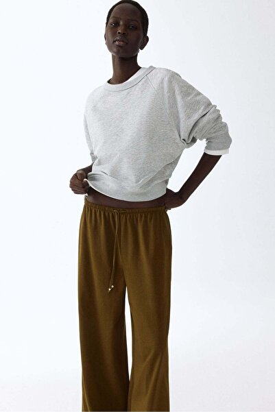 H&M Cotton drawstring trousers