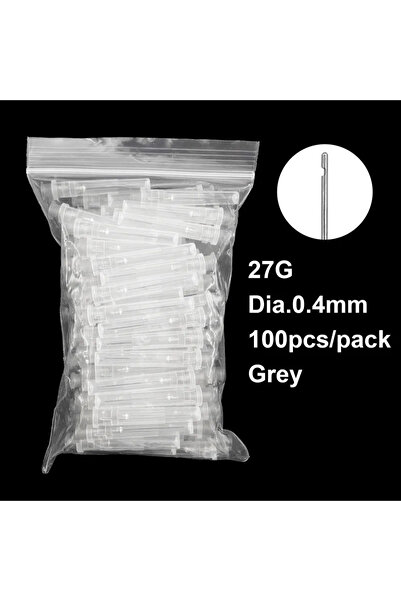 Choice 27G-0.4mm-1Bag AG 100Pcs/1Bag Dental Endo Irrigation Needle Tip Dental...