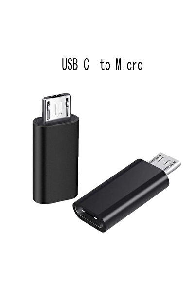 Choice1 2pcs USB C/Micro To Micro/USB-C Adapter Type-C Female Converters, Cha...